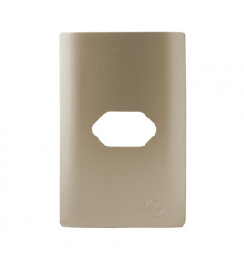 Placa 4X2 p/ Tomada - Novara Champanhe